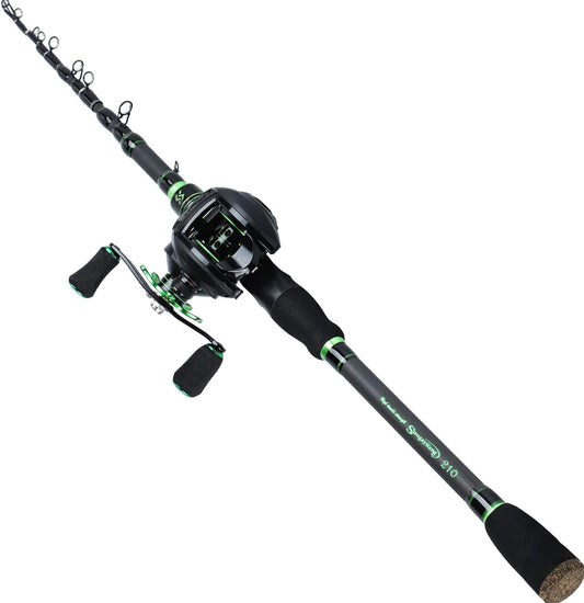 Centron Spinning Reel – Fishing Rod Combos,Graphite 2Pc Blanks, Stainless Steel Guides